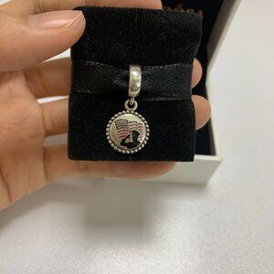 Pandora American Police Charm